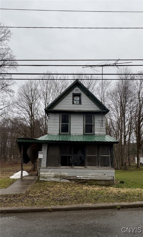 34 Preston St, Camden, NY 13316 - view of front of home featuring a metal roof
