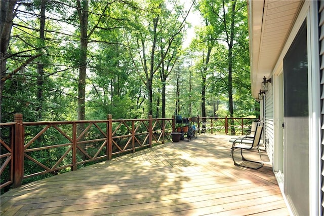 106 Weston Ln, Erwin, NY 14870 - view of wooden deck