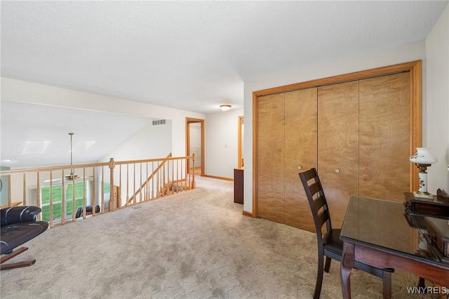 6 Hedge Ln, Lancaster, NY 14086 - office area with carpet flooring and a ceiling fan