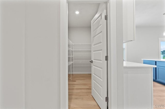4835 Lepinske Farm Pl, Clay, NY 13041 - hall featuring light wood finished floors and recessed lighting