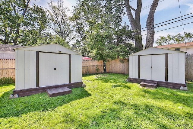 235 Koenig Rd, Tonawanda-Town, NY 14150 - view of shed with a fenced backyard