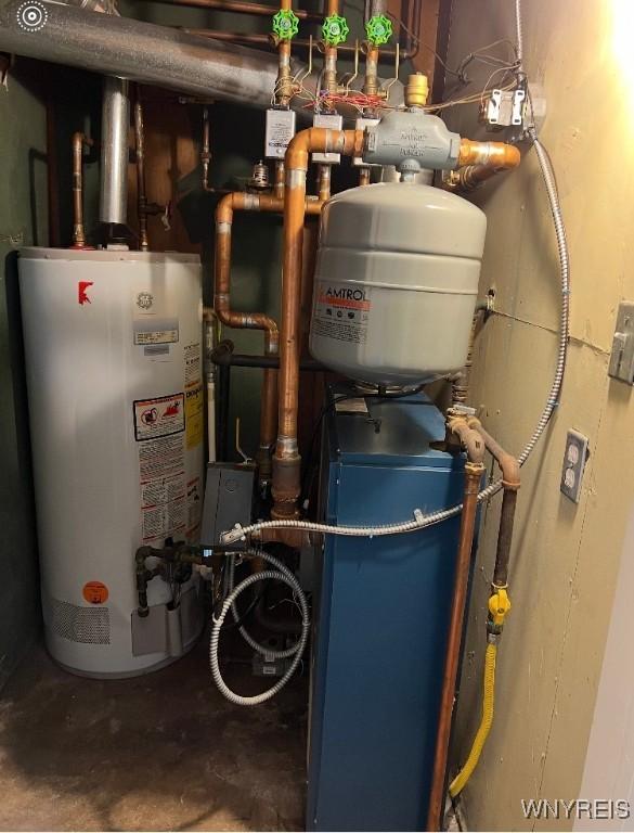 235 Koenig Rd, Tonawanda-Town, NY 14150 - utility room with gas water heater