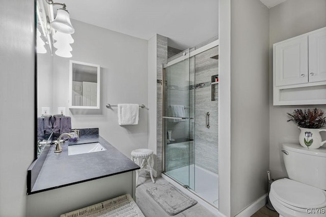 5810 Nobleton Cir, Onondaga, NY 13078 - full bath featuring a shower stall and vanity