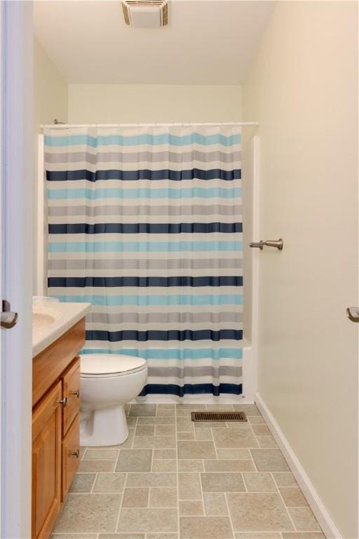 6270 Wolf Run Rd, Campbell, NY 14821 - full bathroom featuring vanity and a shower with curtain