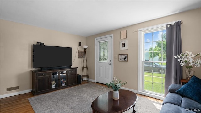 610 Huth Rd, Cheektowaga, NY 14225 - living room with healthy amount of natural light and light wood-style flooring