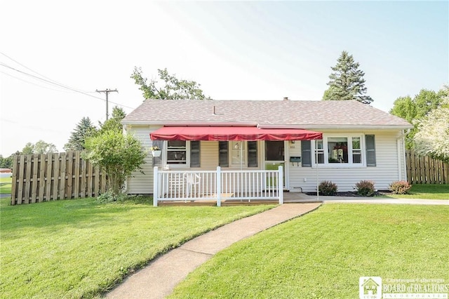 103 Springdale Ave, Jamestown, NY 14701 - single story home with covered porch and a shingled roof