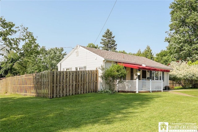 103 Springdale Ave, Jamestown, NY 14701 - view of front facade featuring a porch and a shingled roof