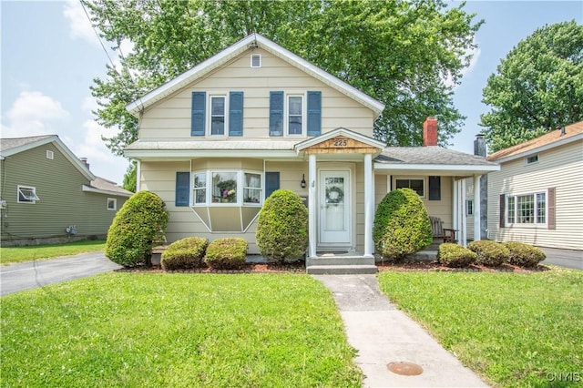 225 Breen Ave, Watertown-City, NY 13601 - view of front of home with a front yard