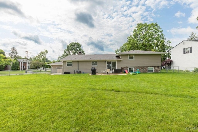 13 Berrywood Rd, Clay, NY 13090 - rear view of property featuring a fenced backyard and a patio