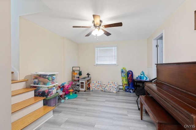 13 Berrywood Rd, Clay, NY 13090 - game room featuring ceiling fan