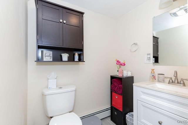 13 Berrywood Rd, Clay, NY 13090 - bathroom with a baseboard heating unit and vanity
