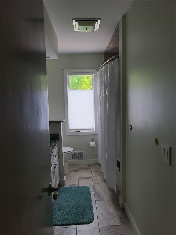 1324 New Seabury Ln, Victor, NY 14564 - bathroom featuring vanity and curtained shower