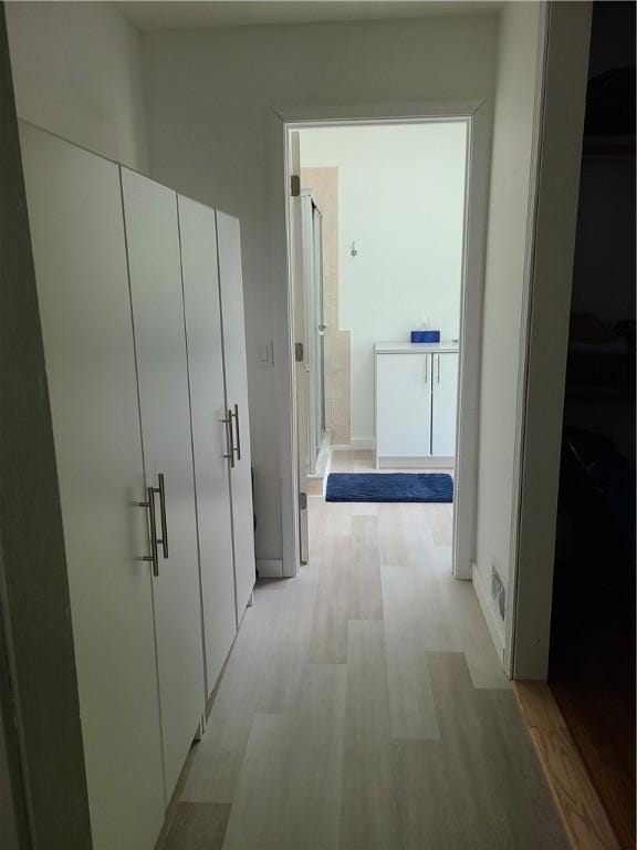 1324 New Seabury Ln, Victor, NY 14564 - corridor featuring light wood-type flooring and baseboards
