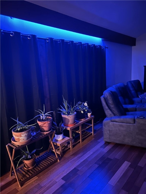 1324 New Seabury Ln, Victor, NY 14564 - cinema with wood finished floors