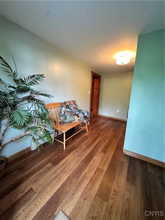 4076 State Highway 37, Morristown, NY 13669 - hallway featuring wood finished floors and baseboards