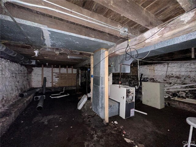 207 Boyden St, Syracuse, NY 13203 - view of unfinished basement