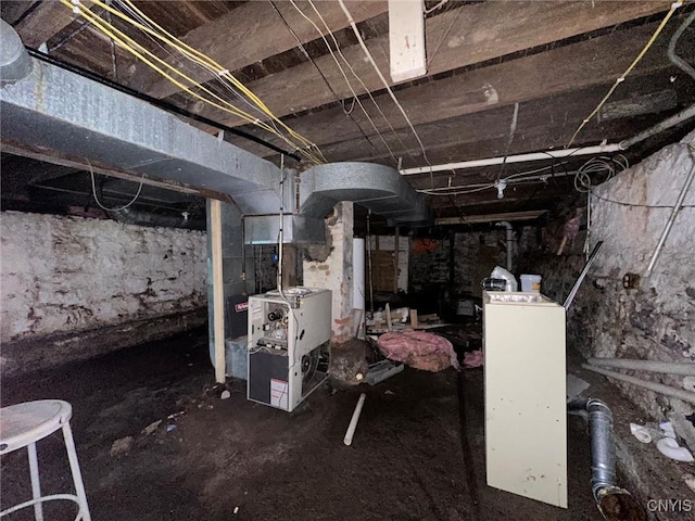 207 Boyden St, Syracuse, NY 13203 - view of unfinished below grade area