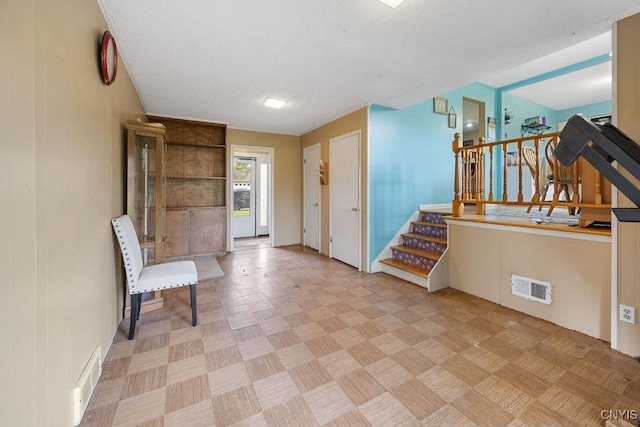17 Hummingbird Pl, Clay, NY 13090 - entryway featuring stairs and baseboards