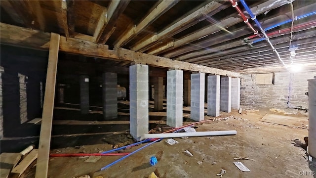 756 Herkimer Rd, Utica, NY 13502 - inside crawl space