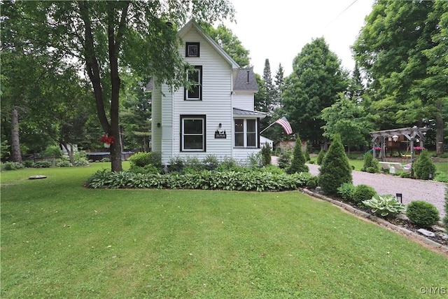 31768 Wilton Rd, Rutland, NY 13619 - view of front of house with a front lawn