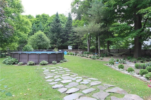 31768 Wilton Rd, Rutland, NY 13619 - view of yard with an outdoor pool
