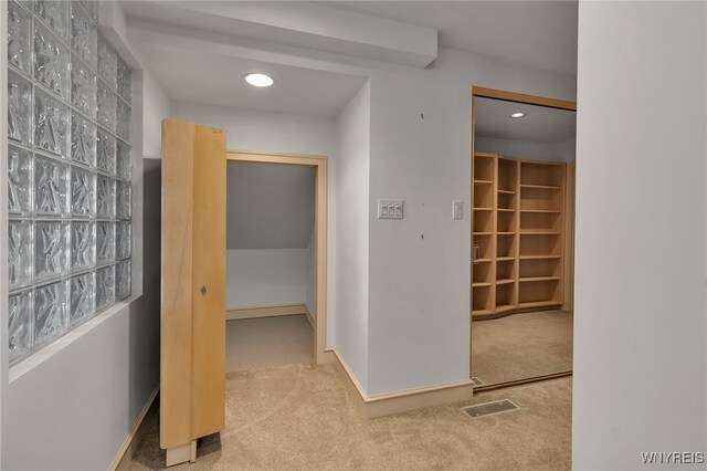 40 Waterfront Cir, Buffalo, NY 14202 - corridor with carpet flooring and recessed lighting