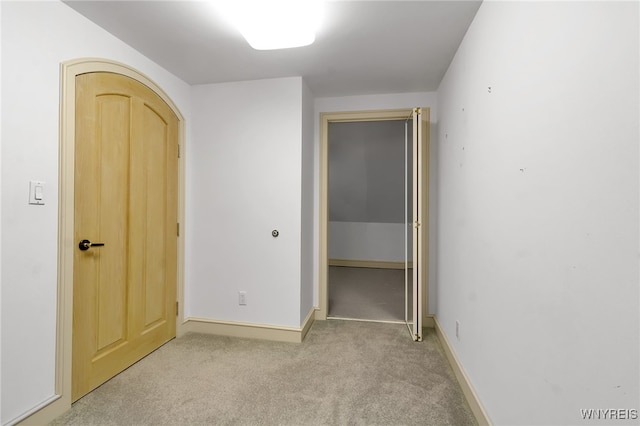 40 Waterfront Cir, Buffalo, NY 14202 - unfurnished bedroom featuring light colored carpet and a closet