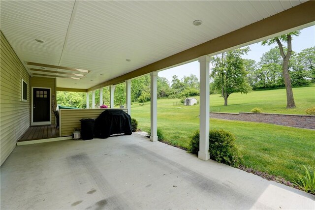 4338 State Route 90, Springport, NY 13160 - view of patio featuring area for grilling