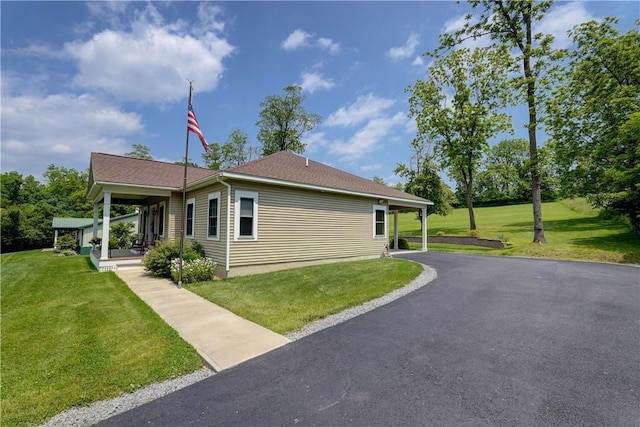 4338 State Route 90, Springport, NY 13160 - view of property exterior featuring a yard