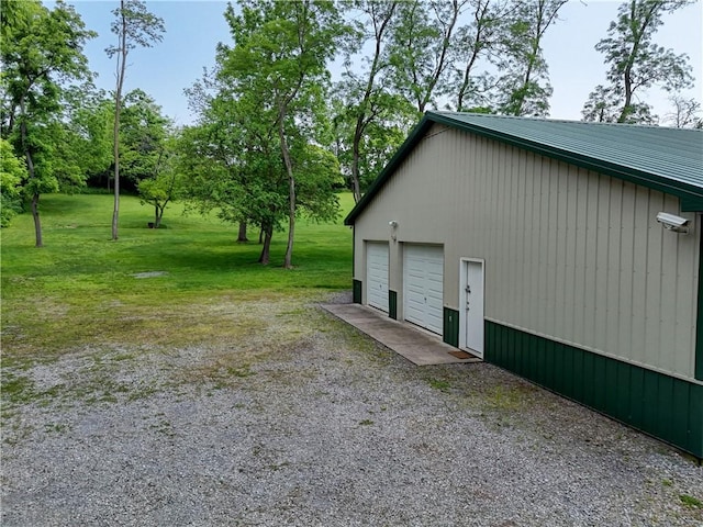 4338 State Route 90, Springport, NY 13160 - view of detached garage