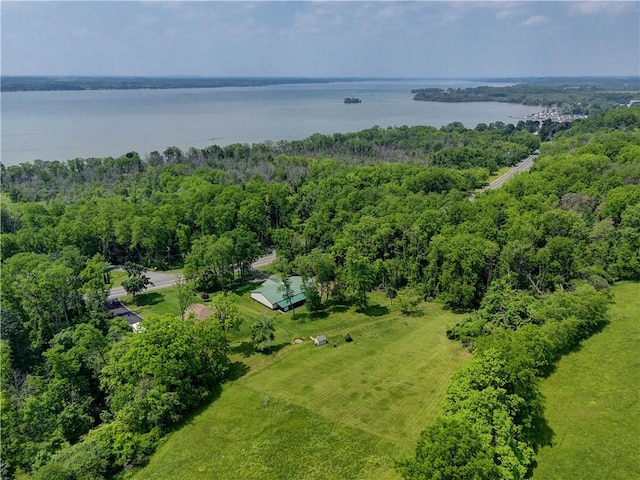 4338 State Route 90, Springport, NY 13160 - bird's eye view of a nearby body of water and a forest