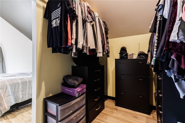 3839 Thompson Ave, Castile, NY 14549 - walk in closet with light wood-style floors
