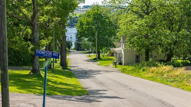 3839 Thompson Ave, Castile, NY 14549 - view of asphalt street