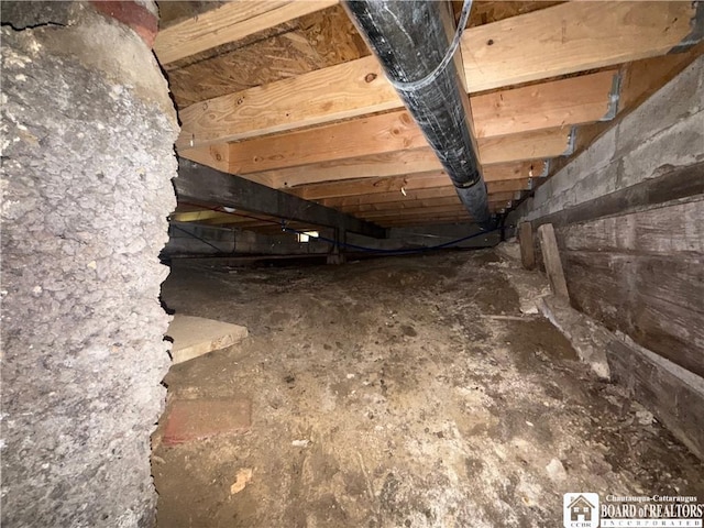 421 E Connell St, Olean-City, NY 14760 - inside crawl space