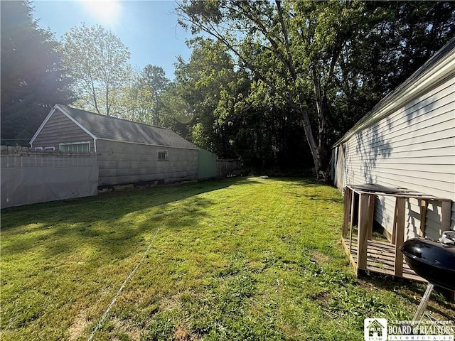 421 E Connell St, Olean-City, NY 14760 - view of yard