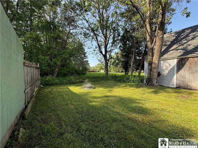 421 E Connell St, Olean-City, NY 14760 - view of yard
