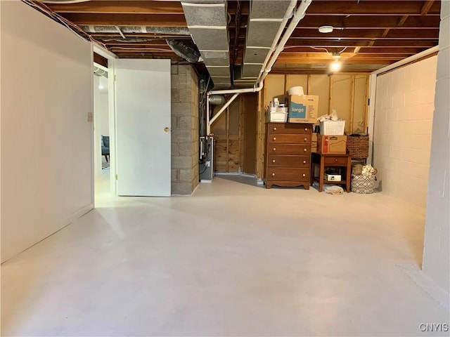 17 Benton Cir, New Hartford, NY 13501 - view of unfinished below grade area