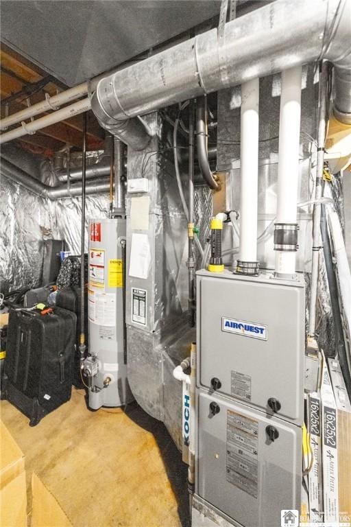 12 Ahrens Pl, Pomfret, NY 14063 - utility room featuring gas water heater