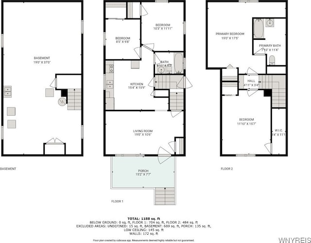 45 Eckhert St, Buffalo, NY 14207 - view of home floor plan