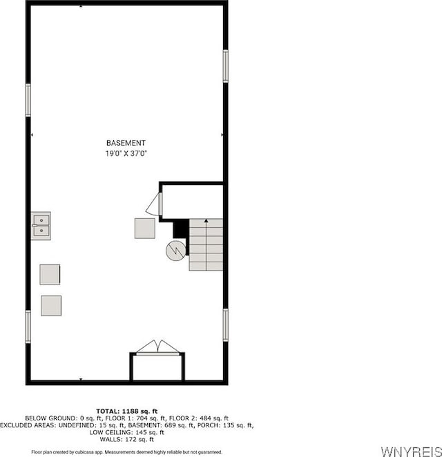45 Eckhert St, Buffalo, NY 14207 - view of property floor plan