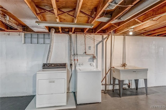45 Eckhert St, Buffalo, NY 14207 - washroom featuring separate washer and dryer