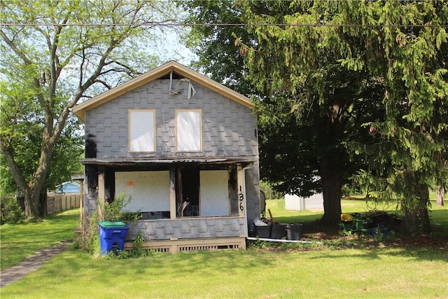 136 Knapp St, Albion, NY 14411 - view of front of property with covered porch