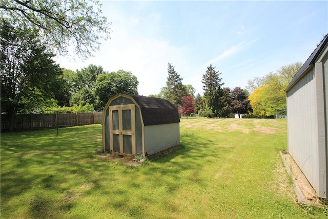 136 Knapp St, Albion, NY 14411 - view of yard featuring a storage unit