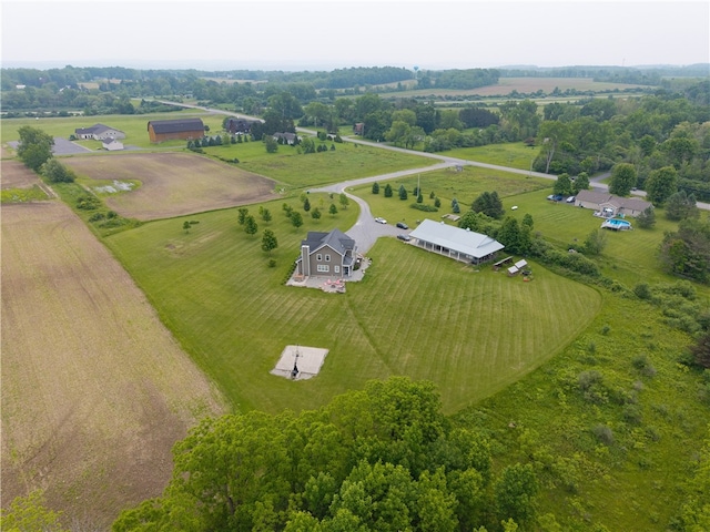 4582 Belwood Dr, Geneseo, NY 14454 - overview of rural landscape with extensive farmland