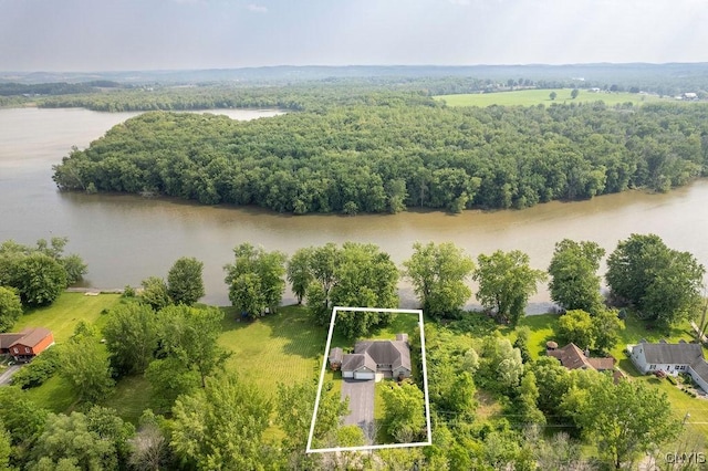 98 Krystyna Ln Unit 6, Cato, NY 13080 - aerial overview of property's location featuring a nearby body of water and property parcel outlined