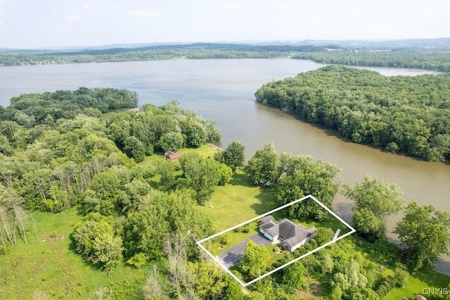 98 Krystyna Ln Unit 6, Cato, NY 13080 - view of property location with a nearby body of water and property parcel outlined