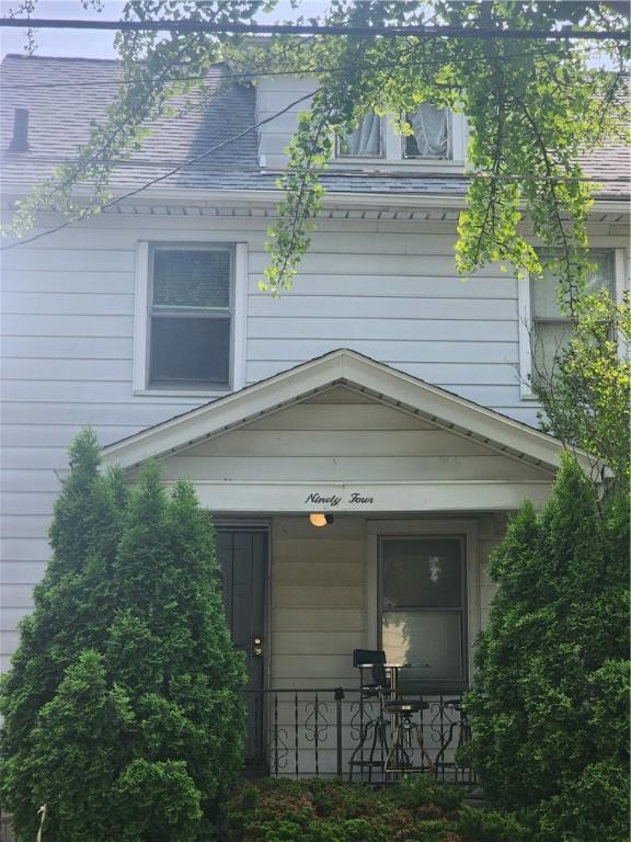94 Wetmore Park, Rochester, NY 14606 - view of home's exterior featuring a porch