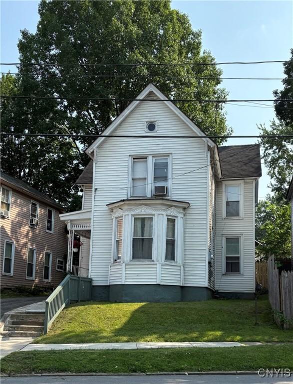 1225 Whitesboro St, Utica, NY 13502 - view of front of home with cooling unit