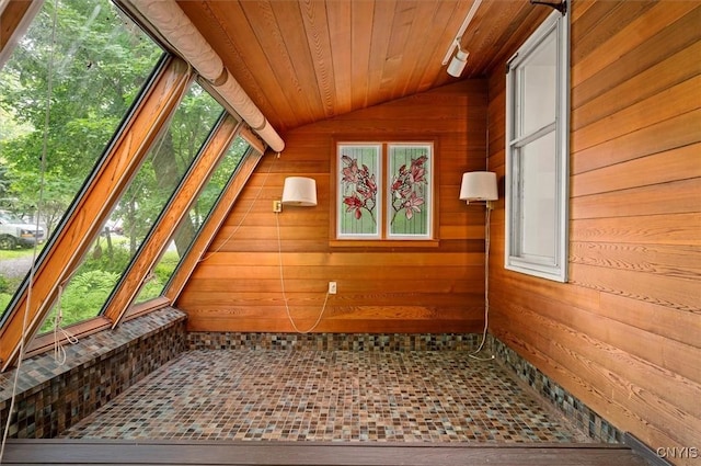 13 Dodd St, Whitestown, NY 13492 - unfurnished sunroom featuring vaulted ceiling