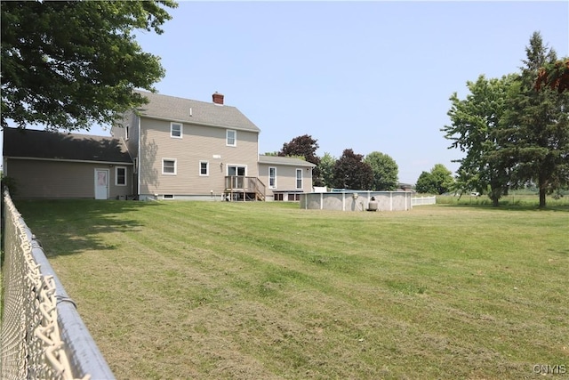 19536 State Route 3, Hounsfield, NY 13601 - view of grassy yard with a covered pool